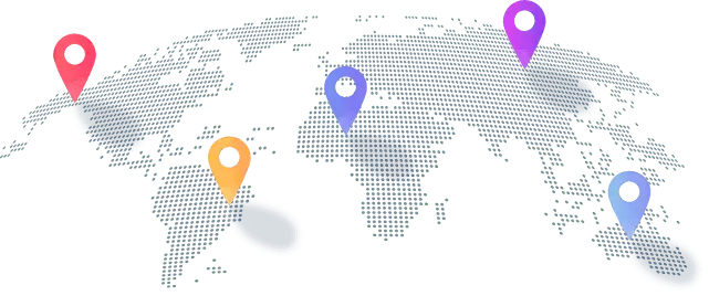 Big IPTV Global Server Network Map